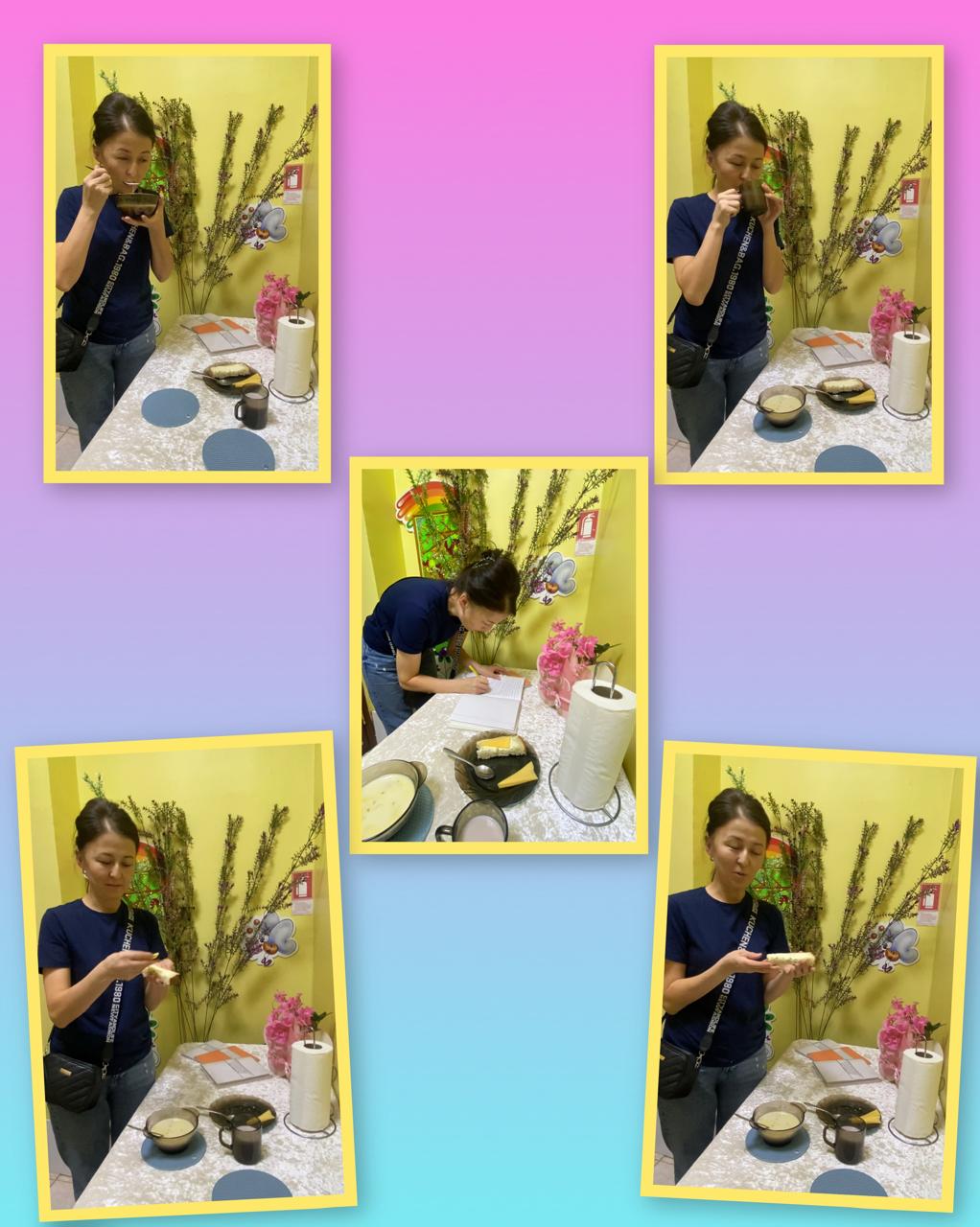 "Бәйшешек" тобы ата-анасының таңғы асты органолептикалық бағалау сәтінен