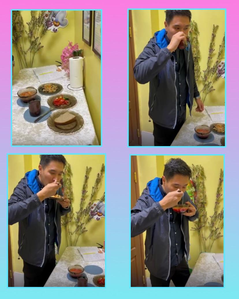 "Бәйшешек" тобы ата-анасының түскі асты органолептикалық бағалау сәтінен