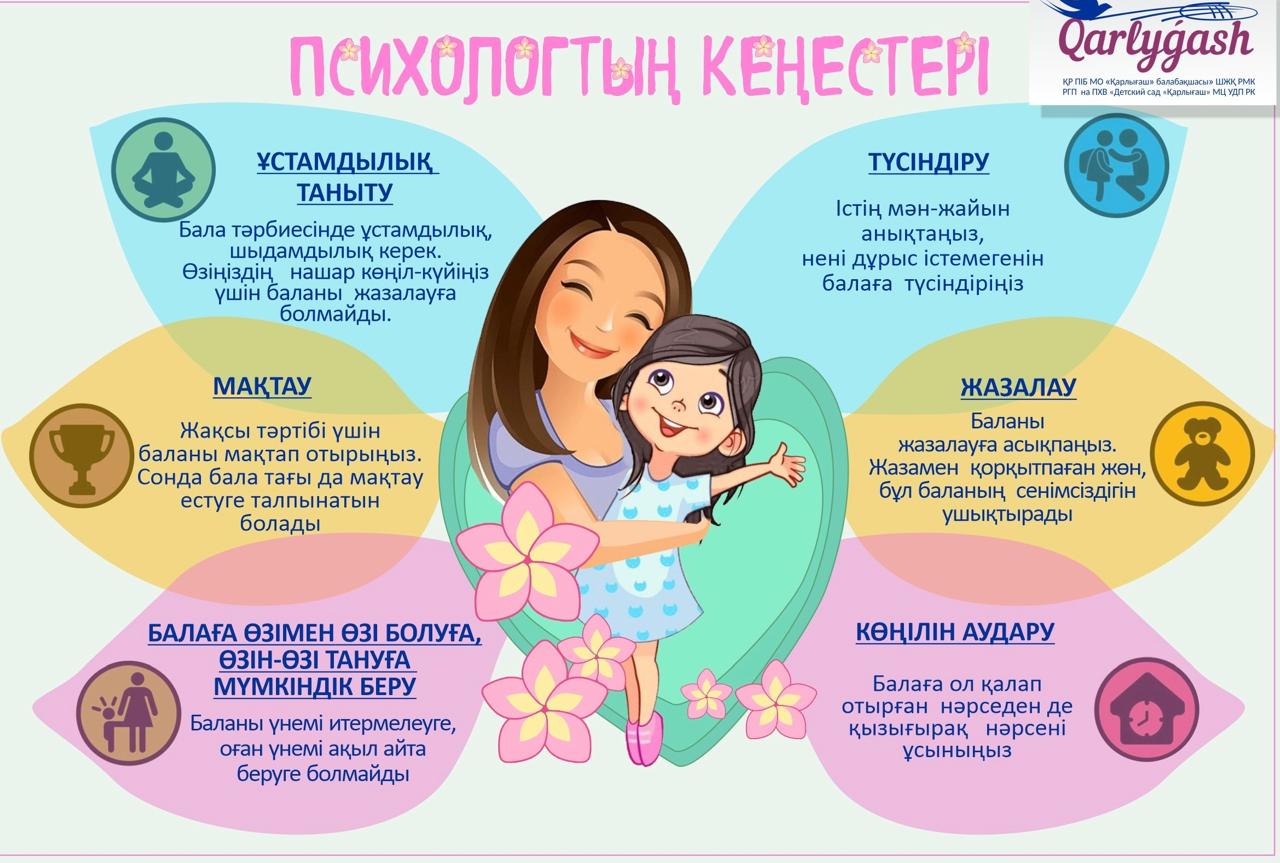 Психологтың кеңестері: