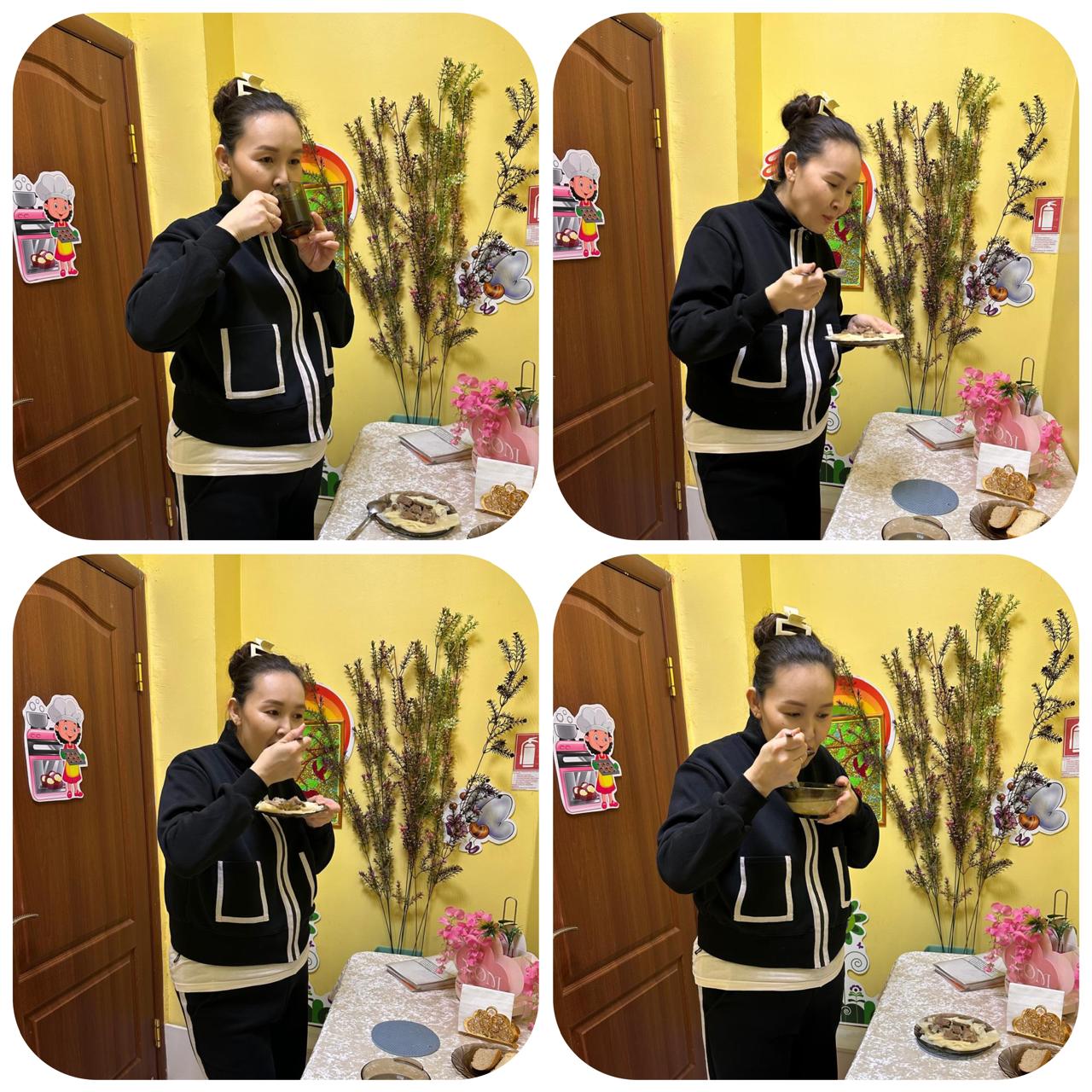 "Бәйшешек" тобы ата-анасының түскі асты органолептикалық бағалау сәтінен