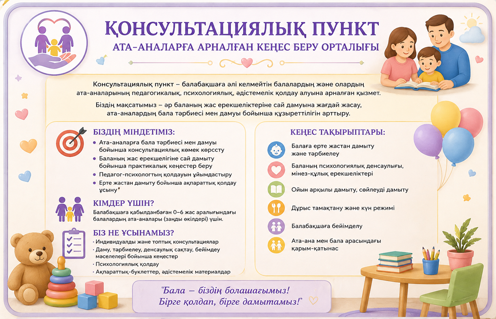 Ата - аналарға кеңес орталығы